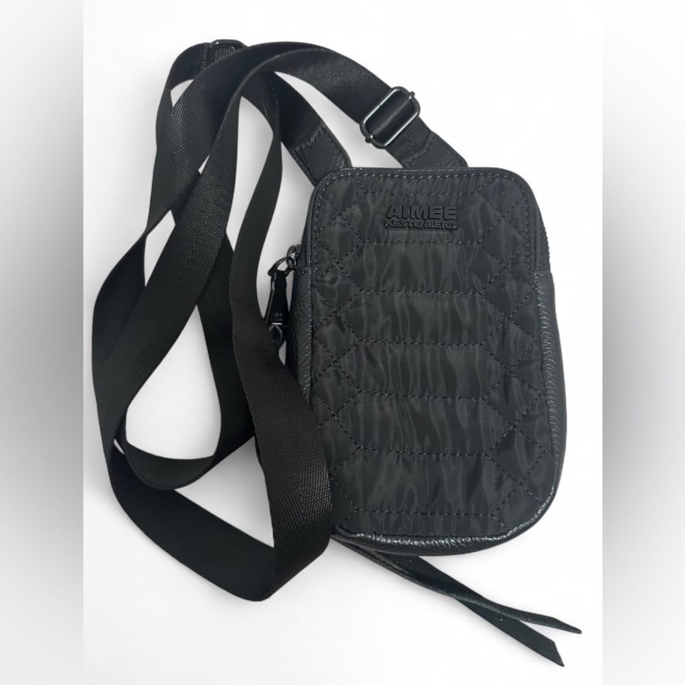 NWOT Aimee Kestenberg Nylon Just Sayin' Quilted Crossbody Bag